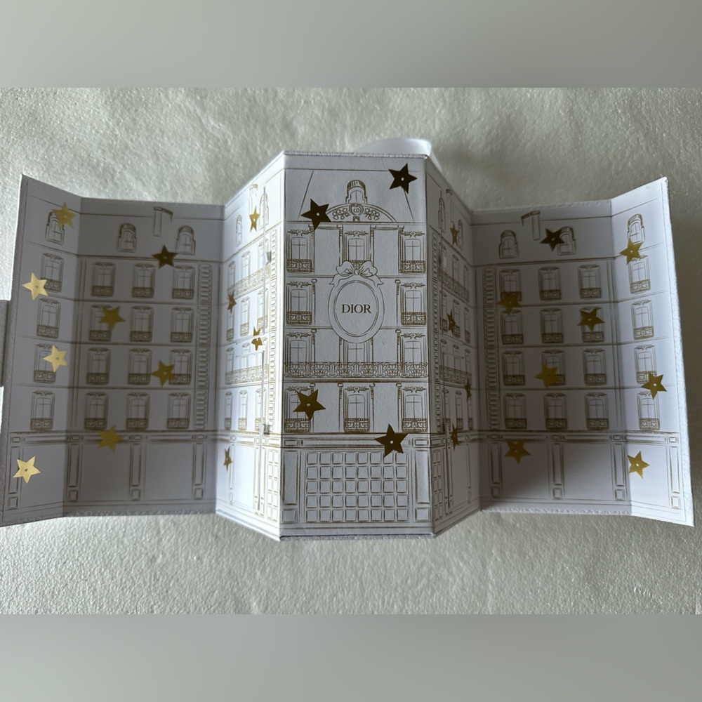 DIOR - Nano Advent Calendar Display with Gold Stars